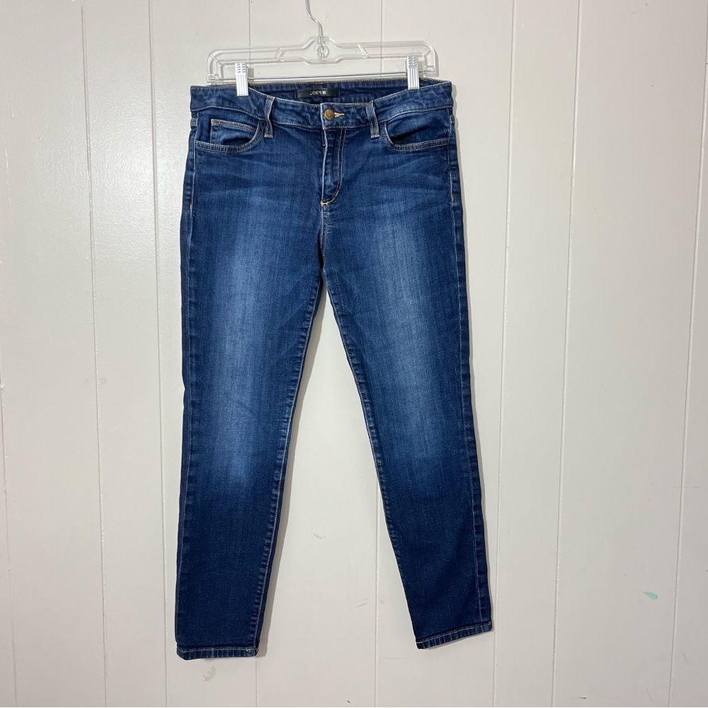 Joe’s Jeans  Rikki Skinny Ankle Jeans Size 31 Blue Stretch Denim Slim Fit